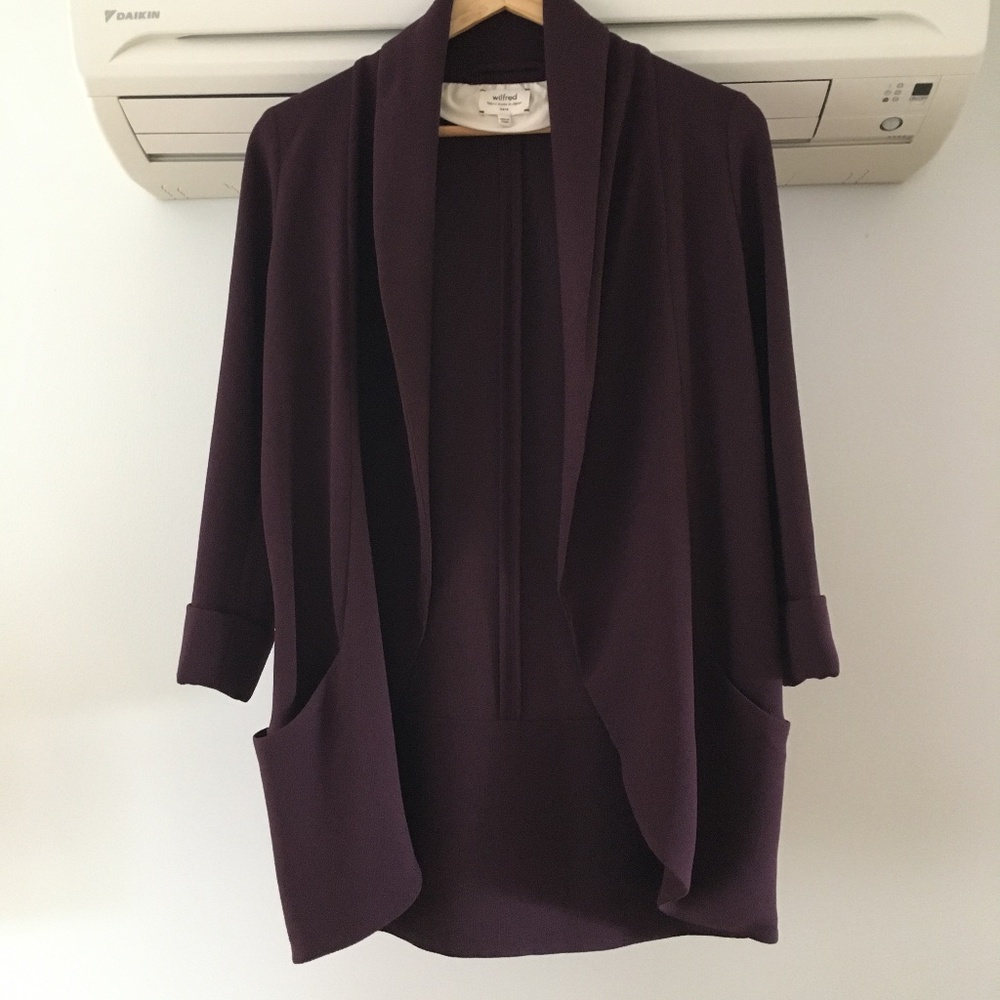 Aritzia Wilfred chevalier blazer size zero